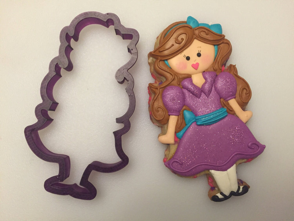 Miss Doughmestic Girl #9 Cookie Cutter or Fondant Cutter and Clay Cutter