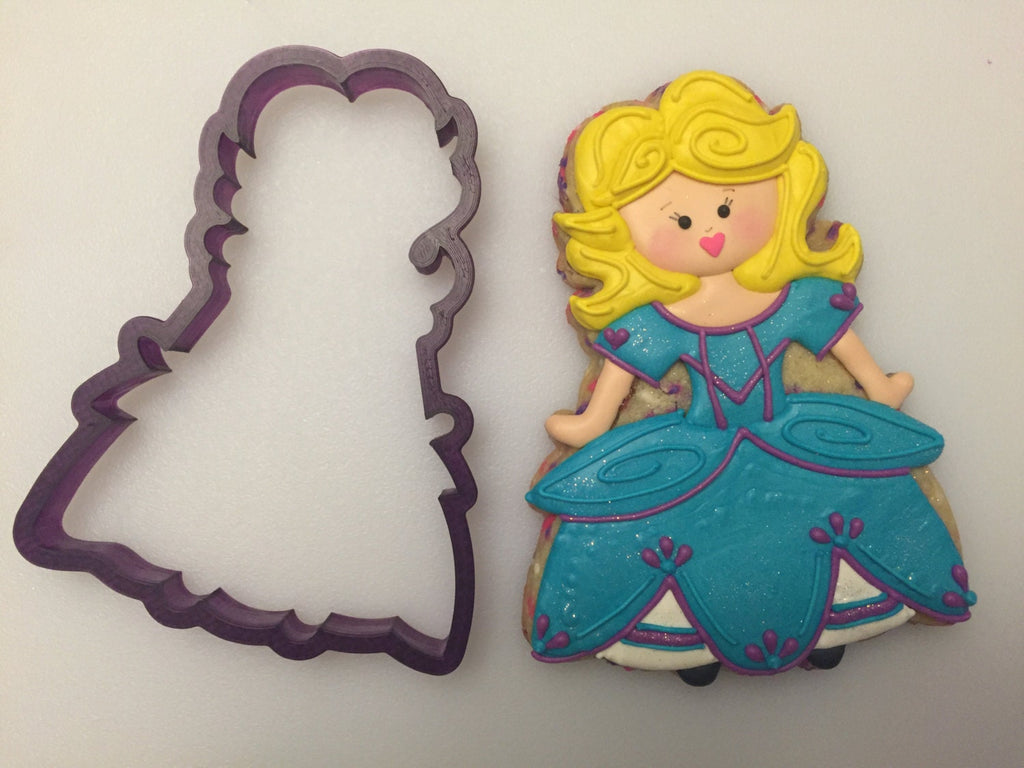 Miss Doughmestic Girl #8 Cookie Cutter or Fondant Cutter and Clay Cutter