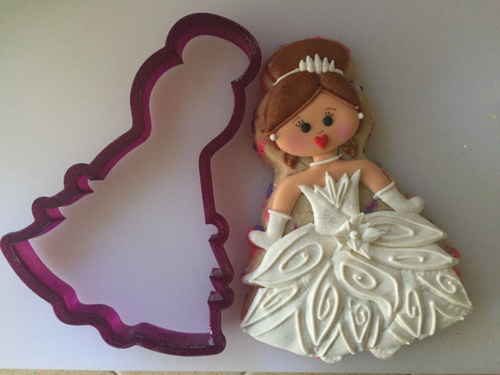 Miss Doughmestic Girl #3 Cookie Cutter or Fondant Cutter and Clay Cutter