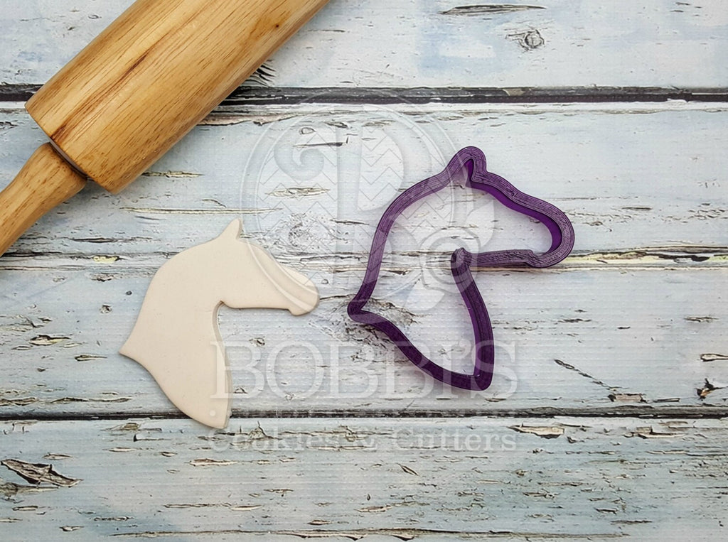 Horse Head Cookie Cutter or Fondant Cutter and Clay Cutter