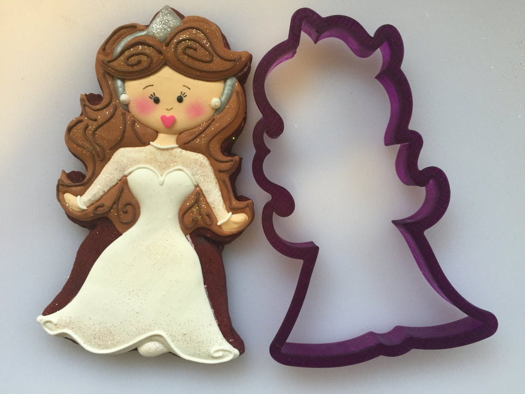 Miss Doughmestic Girl #11 Cookie Cutter or Fondant Cutter and Clay Cutter