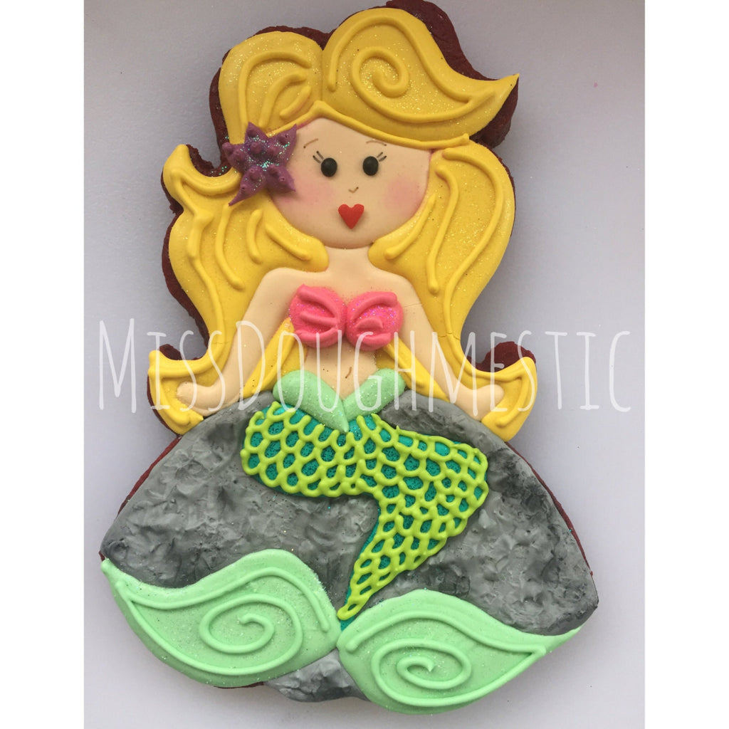 Miss Doughmestic Girl #10 BRIDE or Mermaid Cookie Cutter or Fondant Cutter and Clay Cutter