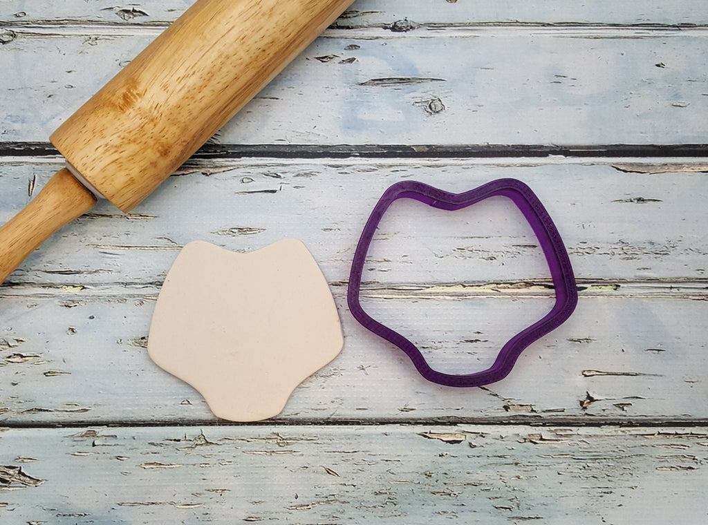 Bear Face Cookie Cutter and Fondant Cutter and Clay Cutter