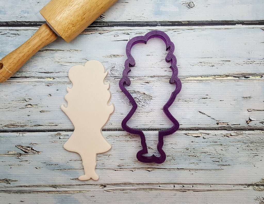 Miss Doughmestic Pregnant Mom to be #1 Cookie Cutter or Fondant Cutter and Clay Cutter