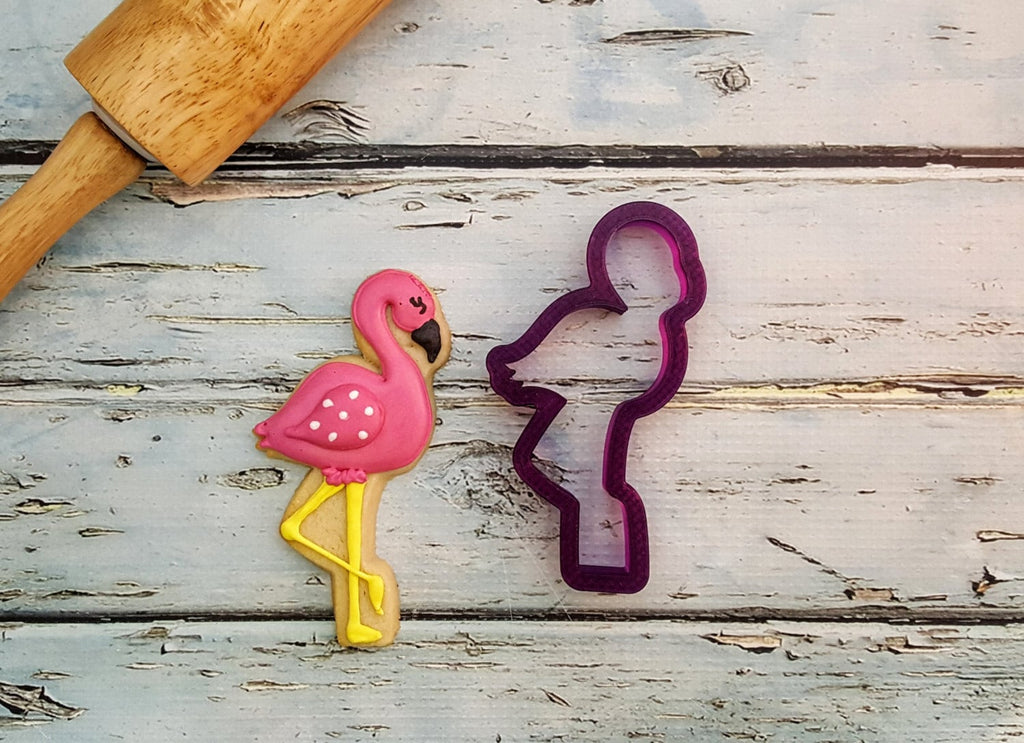 Flamingo Cookie Cutter and Fondant Cutter and Clay Cutter