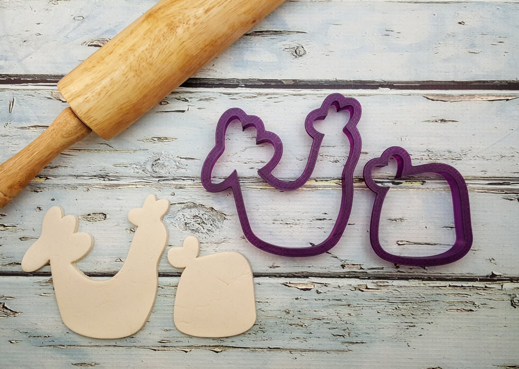 Ms MB's Chickadee Cookie Cutter and Fondant Cutter and Clay Cutter